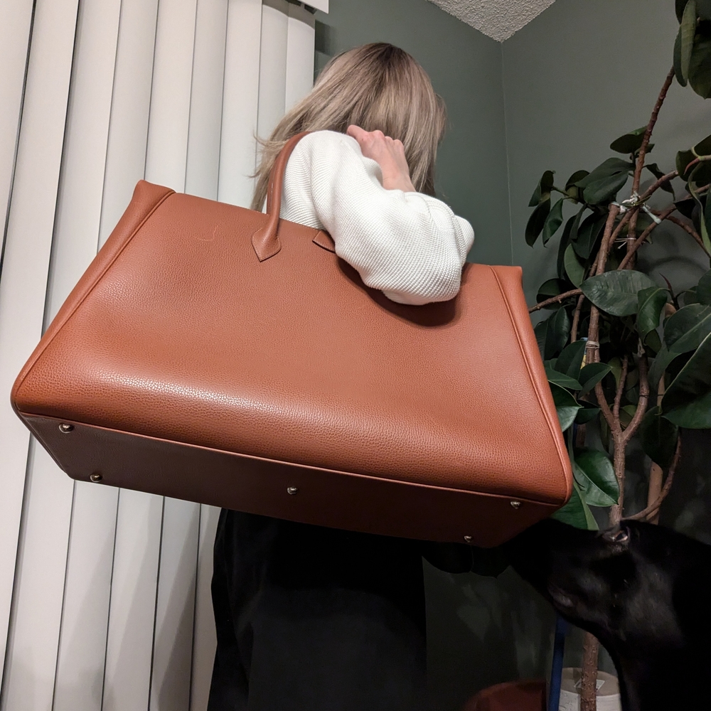 HERMÈS - Rare Bombay 50 Leather Bag